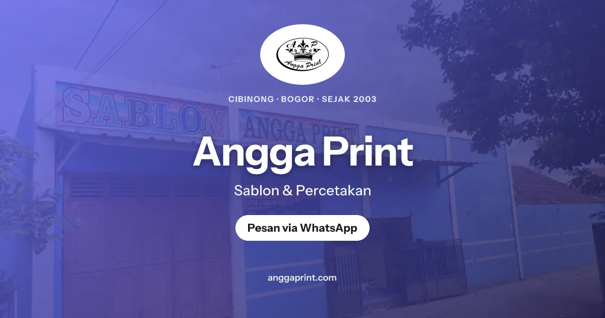 Gnr Percetakan & Sablon: Karya yang Menyentuh Hati di Jantung Cilacap